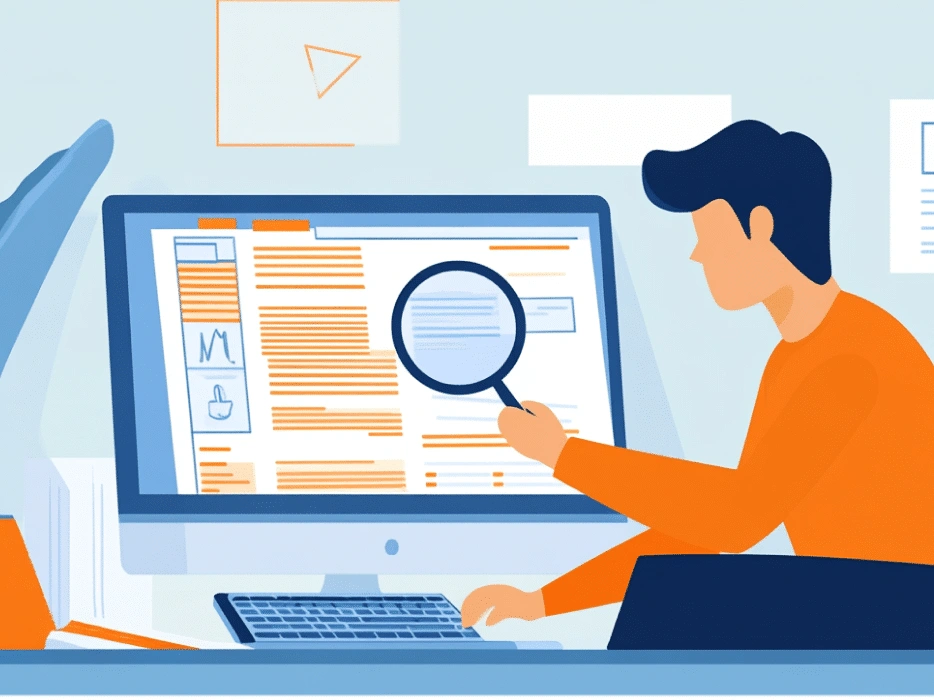 IEO Marketing: How PromoJ Ensures Crypto Project Success in 2025 - a man looking at a computer screen